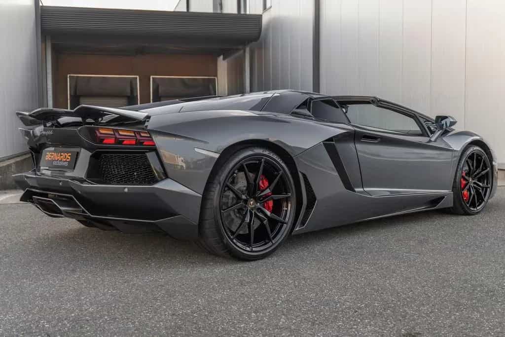 Lamborghini Aventador LP700-4 Roadster - Grigio Estoque - Ca 02/2015-photo-45