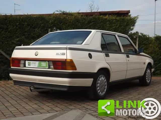 Alfa Romeo 75 ROMEO 75 2.0 carburatori prima serie ben te 06/1986-photo-4