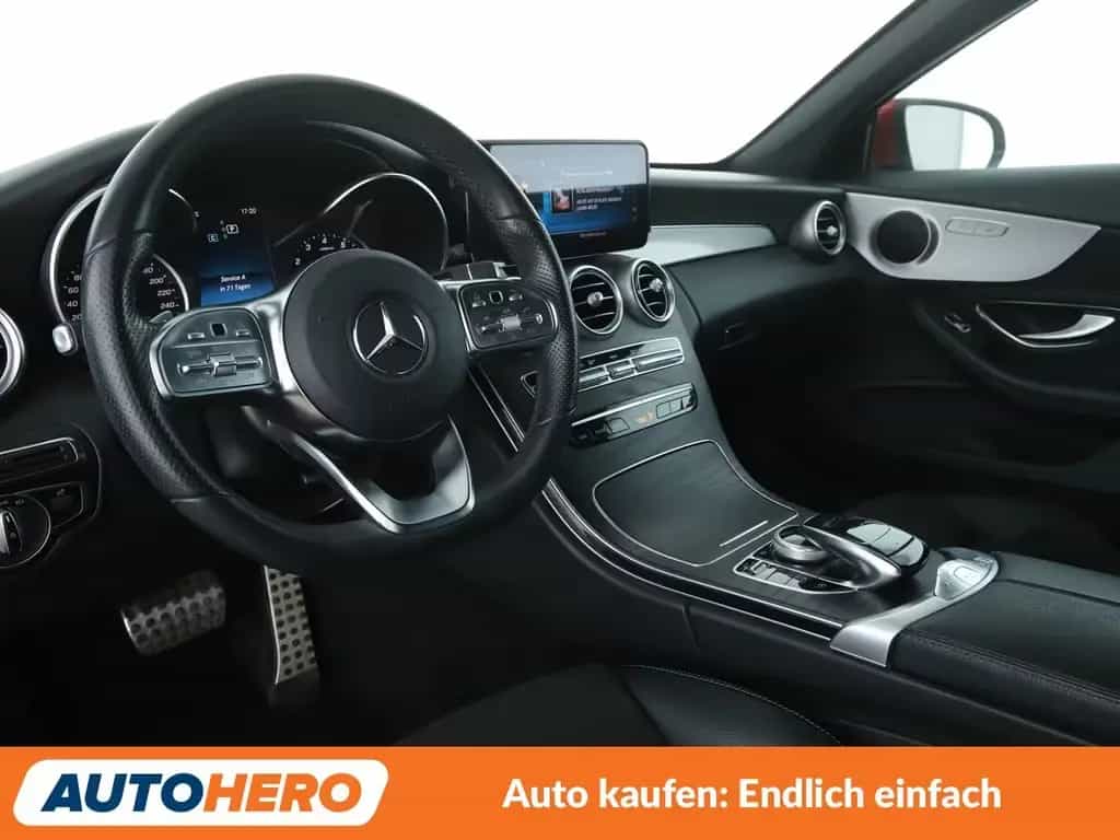 Mercedes-Benz C-Class 180 AMG Line Aut.*NAVI*CAM*LED*PDC*SHZ*AHK* 09/2018-photo-10