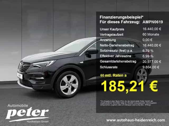 Opel Grandland (X) Grandland X 1.2 Turbo Innovation Automatik Sitzh 11/2020-photo-0