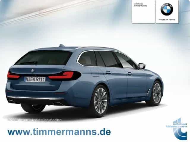 BMW 5 Series 520d Touring H&K HUD DrAss ParkAss Standhz 09/2022-photo-1