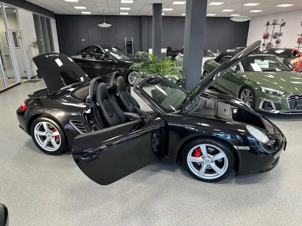 Porsche Boxster S 3.4l|Tiptronic|1.Hand|PCM|Verdeck neu 09/2008-photo-2