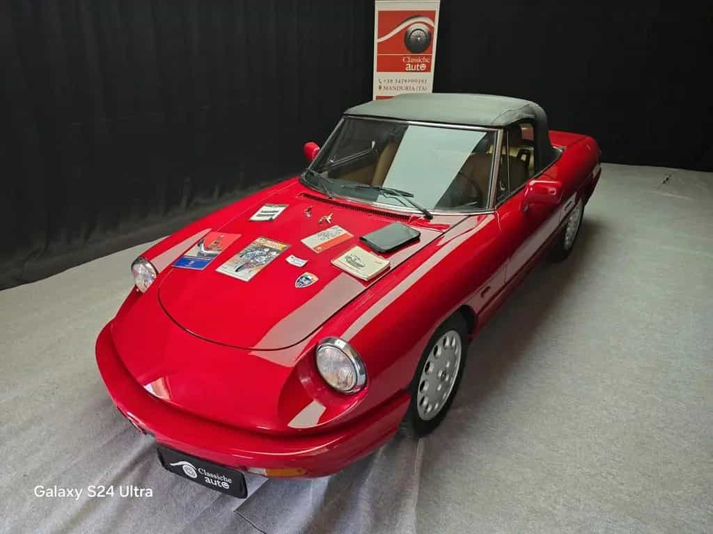 Alfa Romeo Spider 1.6 cc certif. ASI con C.R.S 03/1991-photo-11