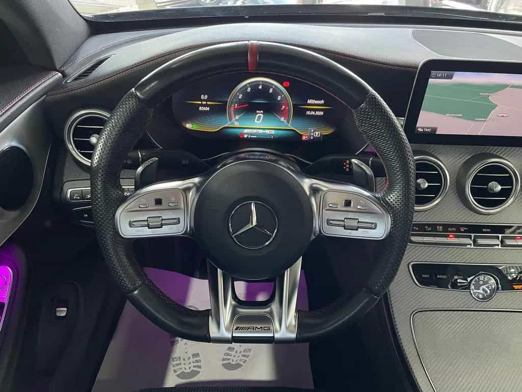 Mercedes-Benz C-Class AMG 4Matic NIGHT LED AHK PANO VIRTUAL AMBIEN 03/2019-photo-16
