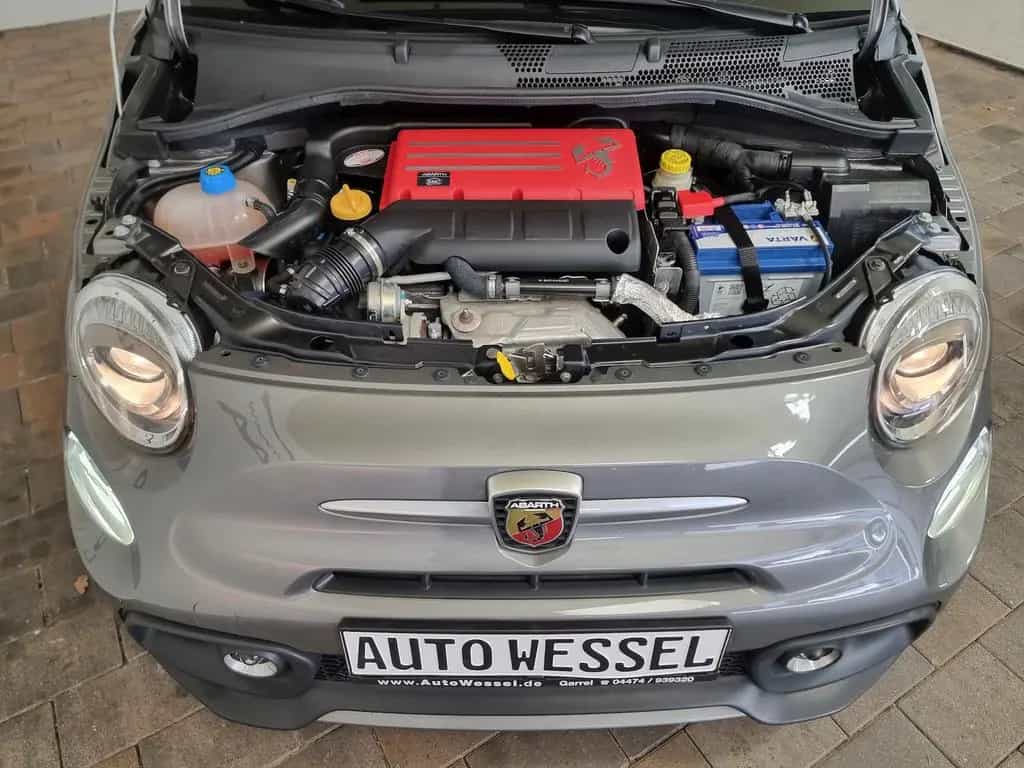 Abarth 595 Turismo Sport LED Navi Klima Leder 1.Hand 09/2021-photo-19