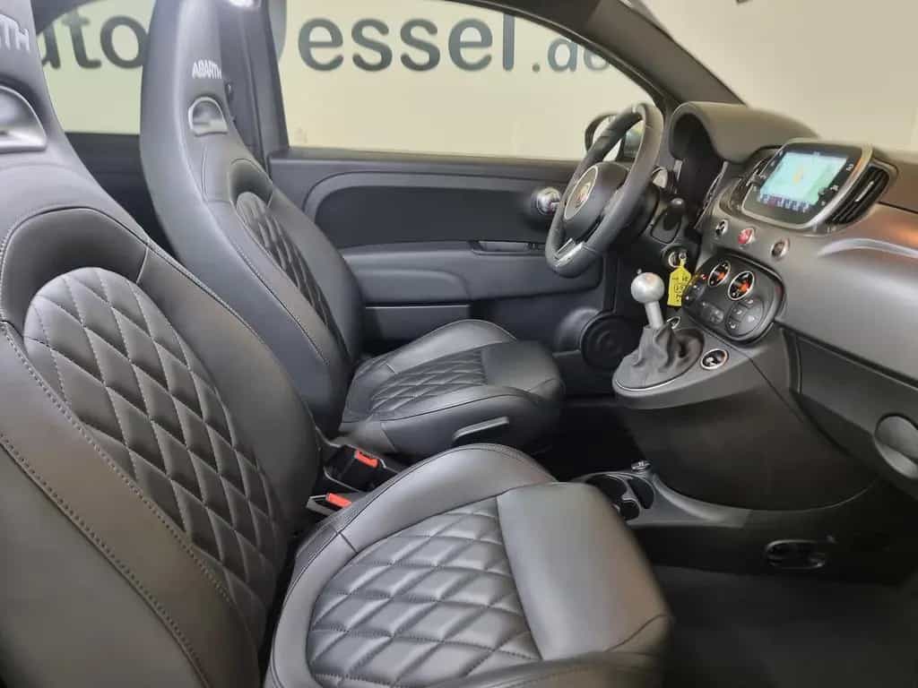 Abarth 595 Turismo Sport LED Navi Klima Leder 1.Hand 09/2021-photo-24