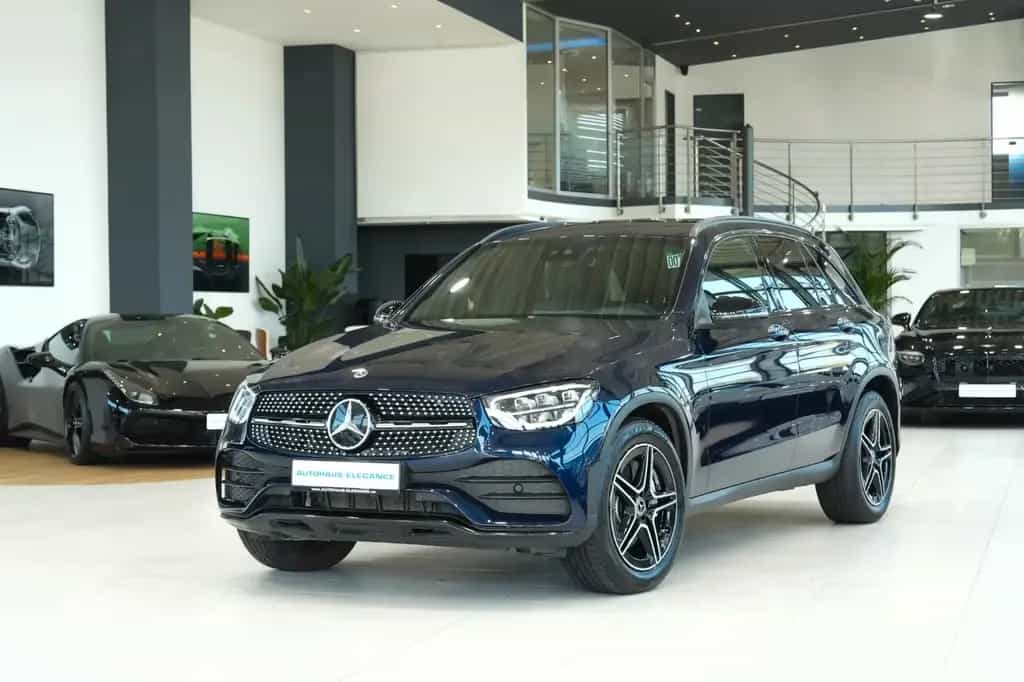 Mercedes-Benz GLC 200 4M*AMG-LINE*NIGHT*LEDER*NAVI*LED*1.HAND* 07/2020-photo-0