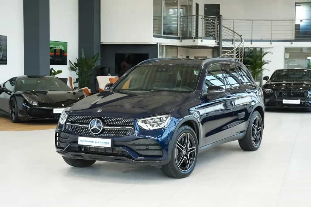 Mercedes-Benz GLC 200 4M*AMG-LINE*NIGHT*LEDER*NAVI*LED*1.HAND* 07/2020-photo-6
