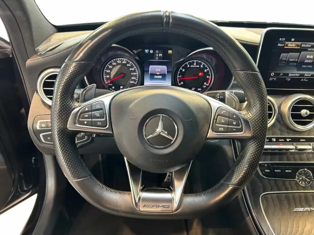 Mercedes-Benz AMG C 63 AMG+Comand+Fahrassist+HUD+Perf-AGA+Cam 07/2017-photo-10