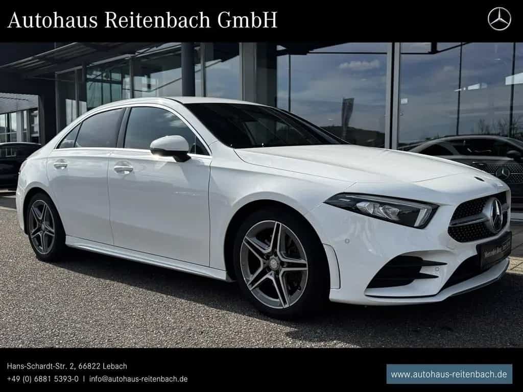 Mercedes-Benz A-Class 4M LIMO AMG+LED+7G-DCT SITZHZG+WIDE+PTC+18" 06/2020-photo-2
