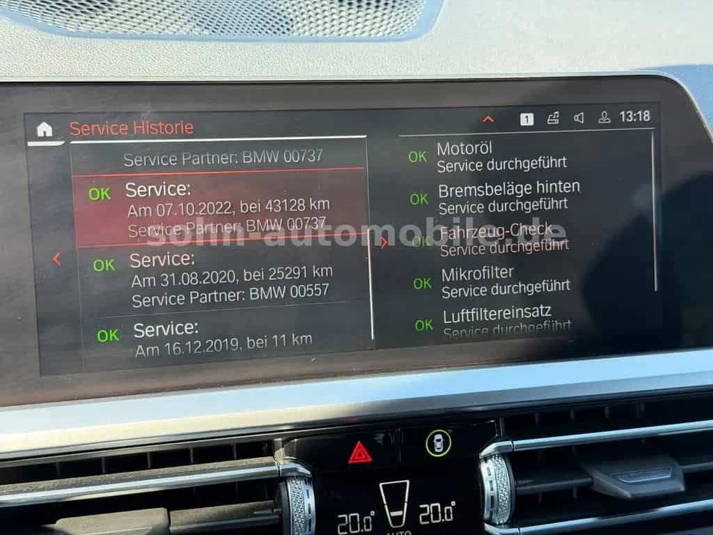BMW 3 Series 320i Touring M-Sport Panorama/Laser/HUD/AHK/RFK 02/2020-photo-34
