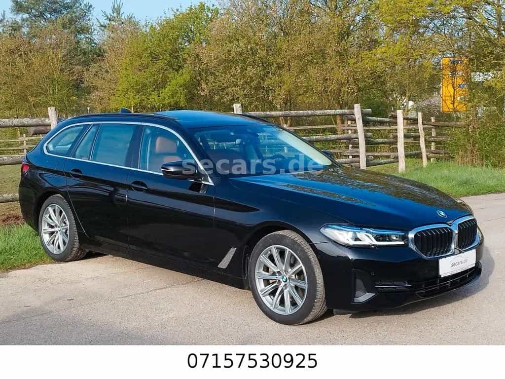 BMW 5 Series 520d Tou Laser LCPro KomfS Inno RFK HuD Pano 12/2020-photo-2
