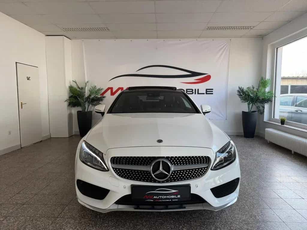 Mercedes-Benz C-Class 250 Coupe AMG Panorama Burmester Ambiente AHK 05/2017-photo-1