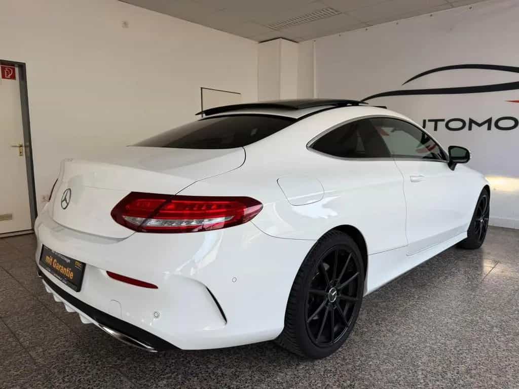 Mercedes-Benz C-Class 250 Coupe AMG Panorama Burmester Ambiente AHK 05/2017-photo-7