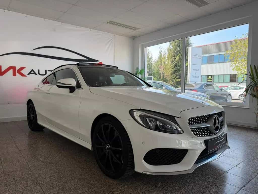 Mercedes-Benz C-Class 250 Coupe AMG Panorama Burmester Ambiente AHK 05/2017-photo-9