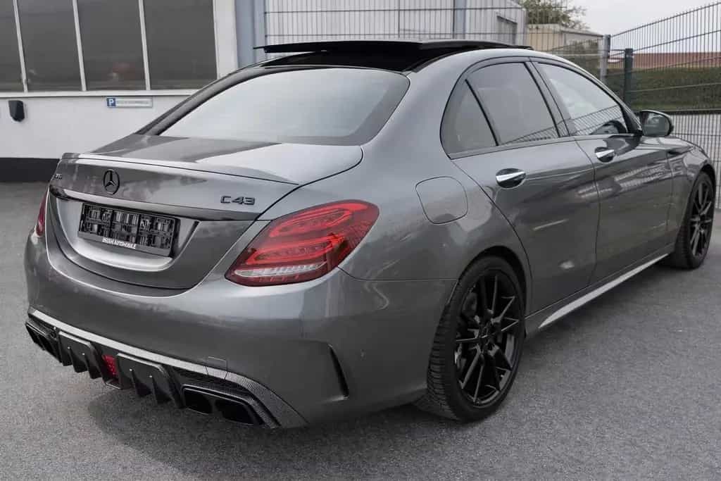 Mercedes-Benz C-Class 43 AMG*GARANTIE*BURMESTER*PANO*HEADUP*TOTWINKE 03/2018-photo-7