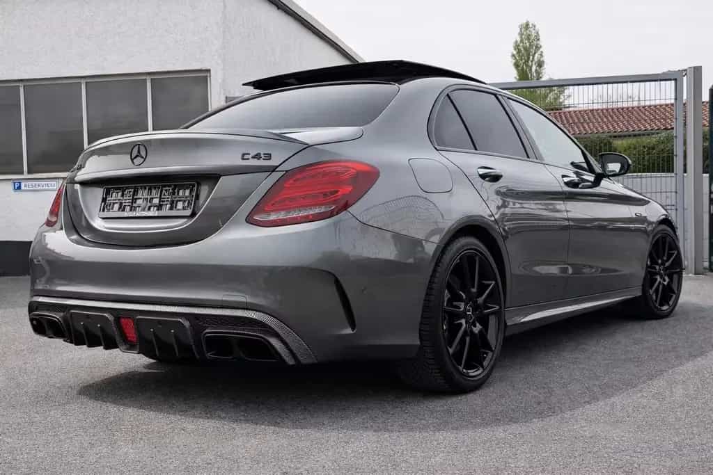 Mercedes-Benz C-Class 43 AMG*GARANTIE*BURMESTER*PANO*HEADUP*TOTWINKE 03/2018-photo-9
