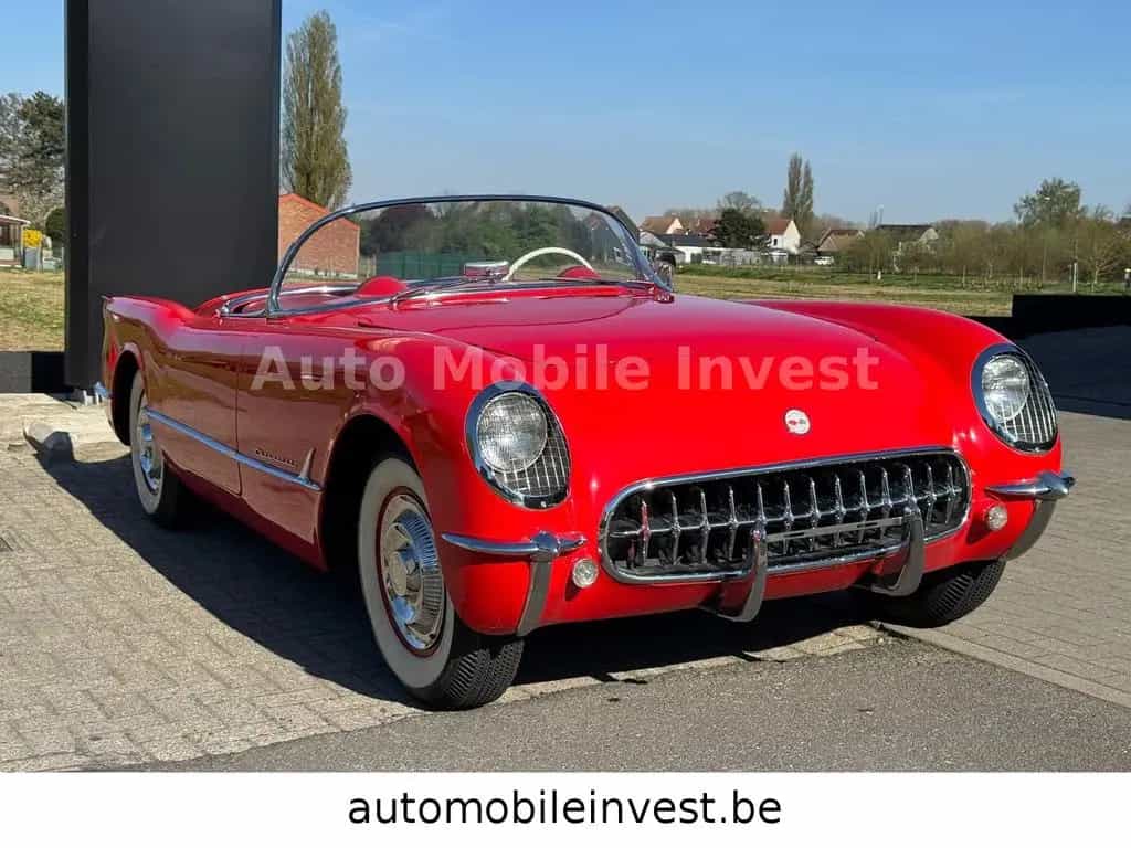 Corvette C1 BLUE FLAME FULLY RESTORED OLDTIMER 0483/47.20 01/1954-photo-1