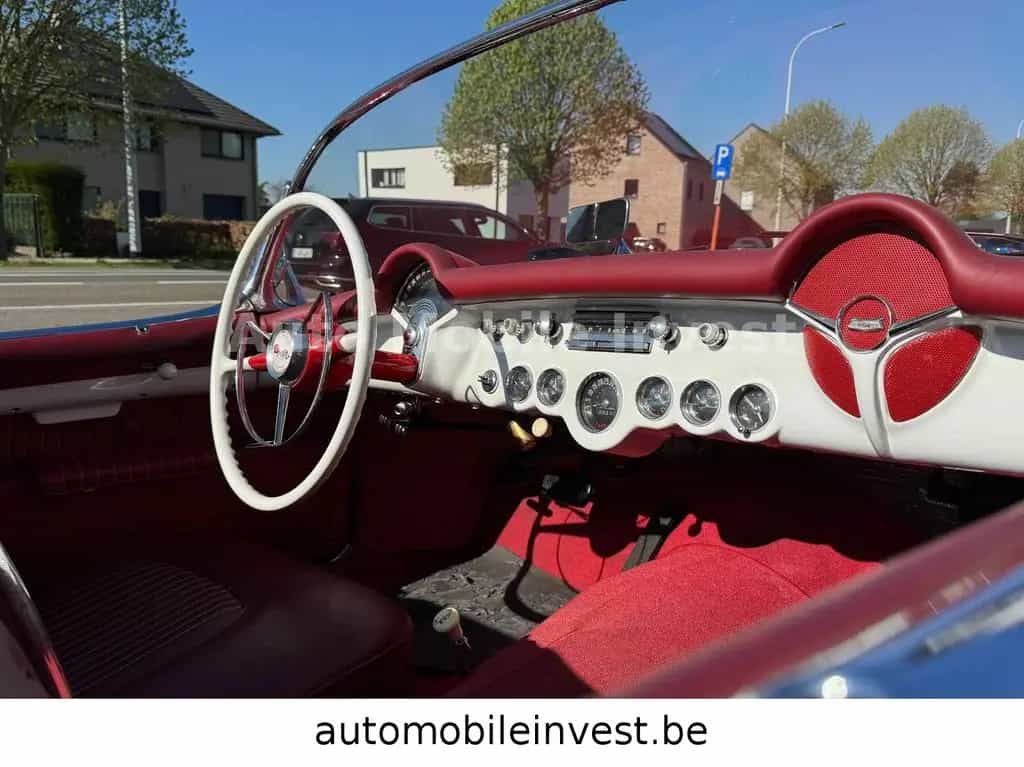 Corvette C1 BLUE FLAME FULLY RESTORED OLDTIMER 0483/47.20 01/1954-photo-10
