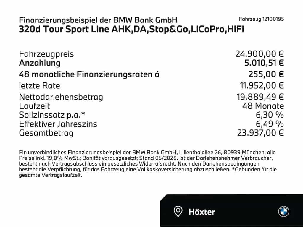 BMW 320 d Tour Sport Line AHK,DA,Stop&Go,LiCoPro,HiFi 02/2022-photo-1
