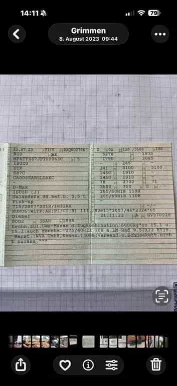 Isuzu D-Max V -CROSS Garantie bis 07/2028 07/2023-photo-15