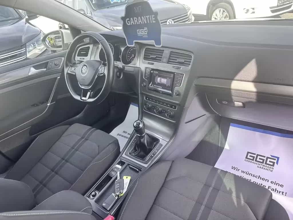 Volkswagen Golf VII Lim. 1.4TSI SitzHz PDC Keyless 1.Hand 02/2013-photo-12