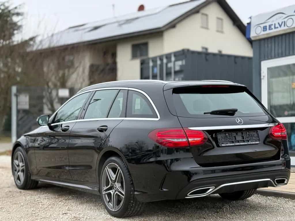 Mercedes-Benz C-Class 200d 9G T-Modell AMG Line 3x LED 18 Zoll MoPf 12/2019-photo-13