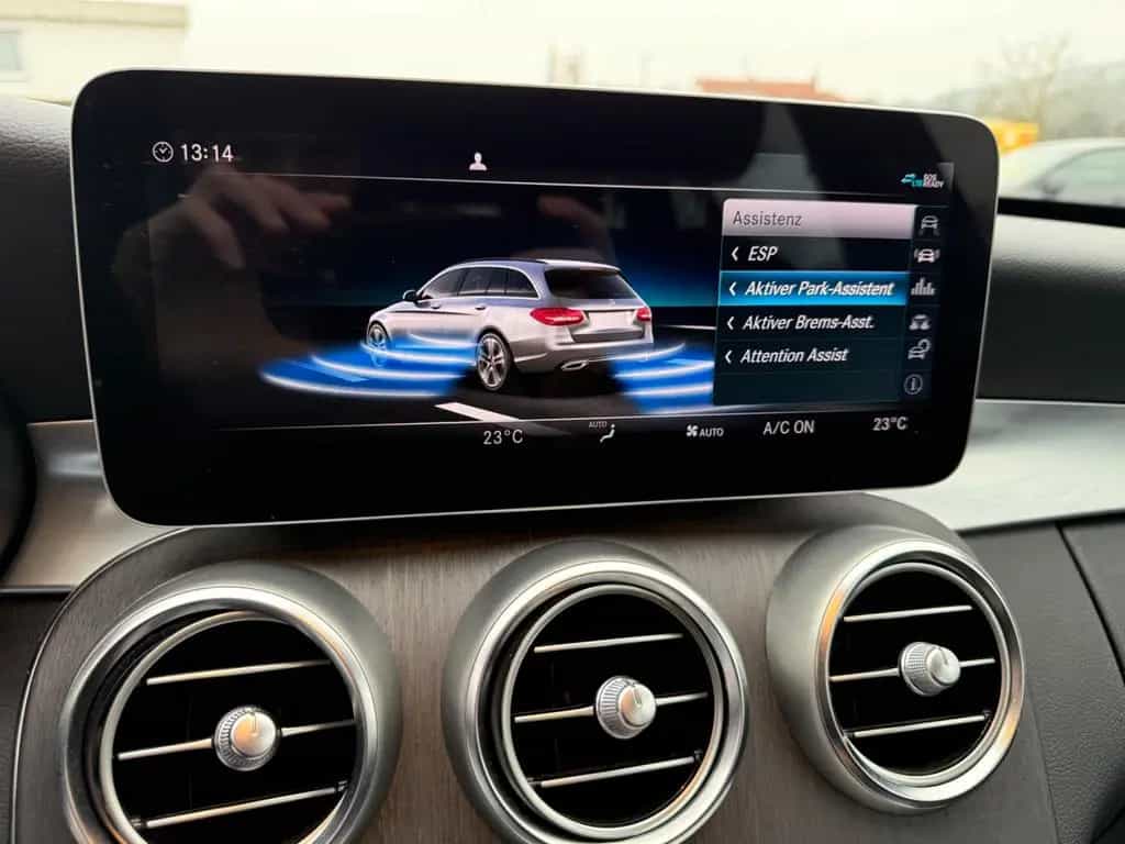 Mercedes-Benz C-Class 200d 9G T-Modell AMG Line 3x LED 18 Zoll MoPf 12/2019-photo-33