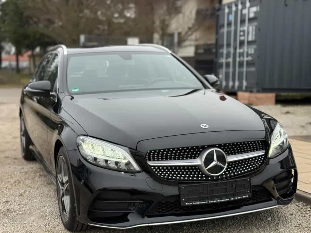 Mercedes-Benz C-Class 200d 9G T-Modell AMG Line 3x LED 18 Zoll MoPf 12/2019-photo-1