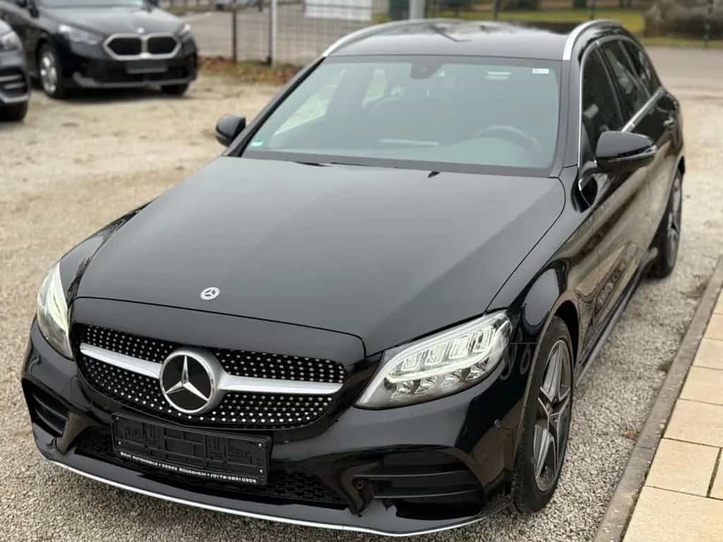 Mercedes-Benz C-Class 200d 9G T-Modell AMG Line 3x LED 18 Zoll MoPf 12/2019-photo-42