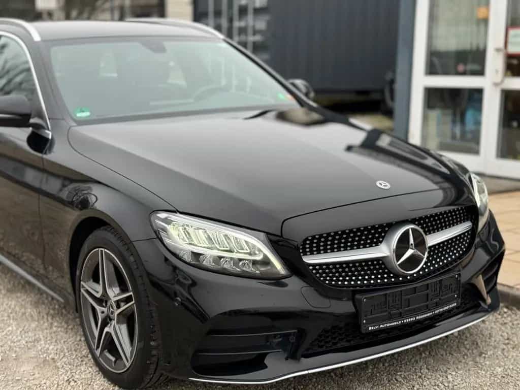 Mercedes-Benz C-Class 200d 9G T-Modell AMG Line 3x LED 18 Zoll MoPf 12/2019-photo-2