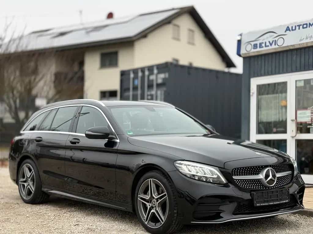 Mercedes-Benz C-Class 200d 9G T-Modell AMG Line 3x LED 18 Zoll MoPf 12/2019-photo-3