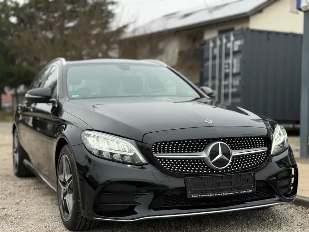 Mercedes-Benz C-Class 200d 9G T-Modell AMG Line 3x LED 18 Zoll MoPf 12/2019-photo-4