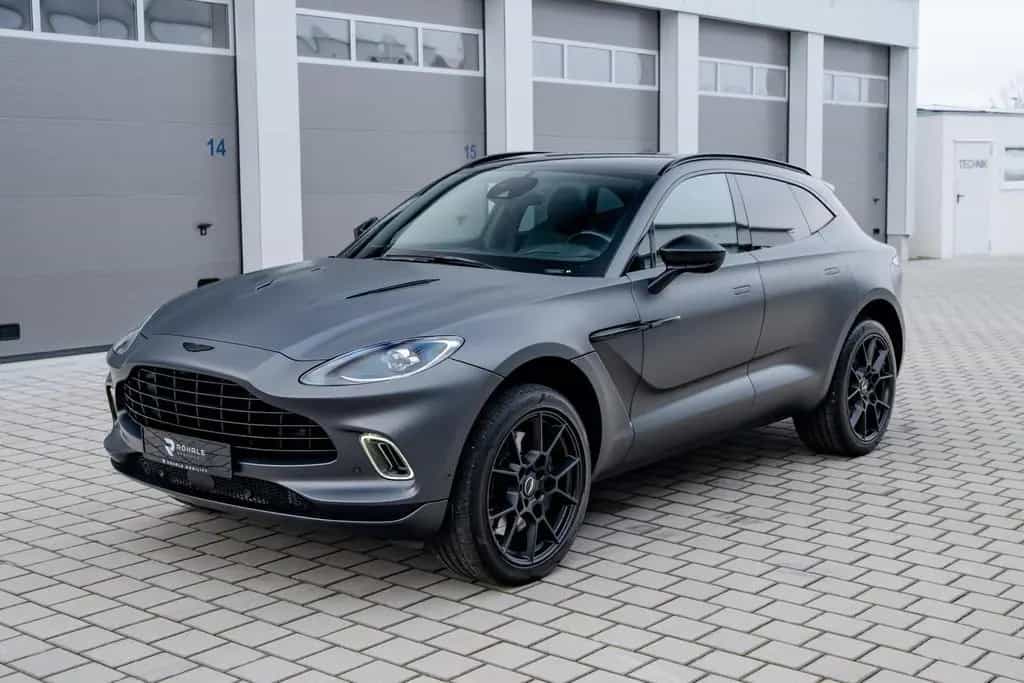 Aston Martin DBX | Q by Aston | Satin Xenon Grey 01/2022-photo-4