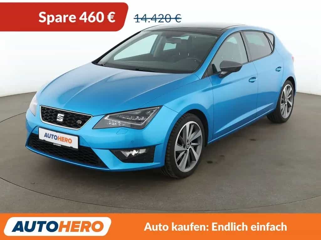 Seat Leon 1.4 TSI ACT FR Aut.*NAVI*TEMPO*PDC*SHZ*ALU* 07/2015-photo-0