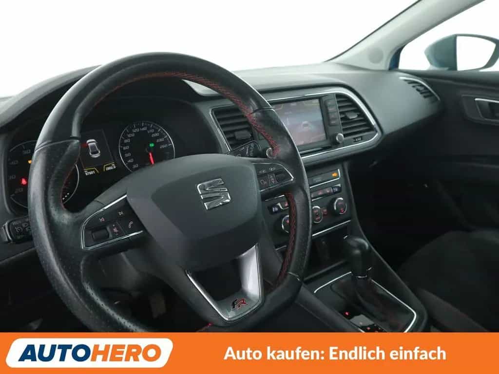Seat Leon 1.4 TSI ACT FR Aut.*NAVI*TEMPO*PDC*SHZ*ALU* 07/2015-photo-10