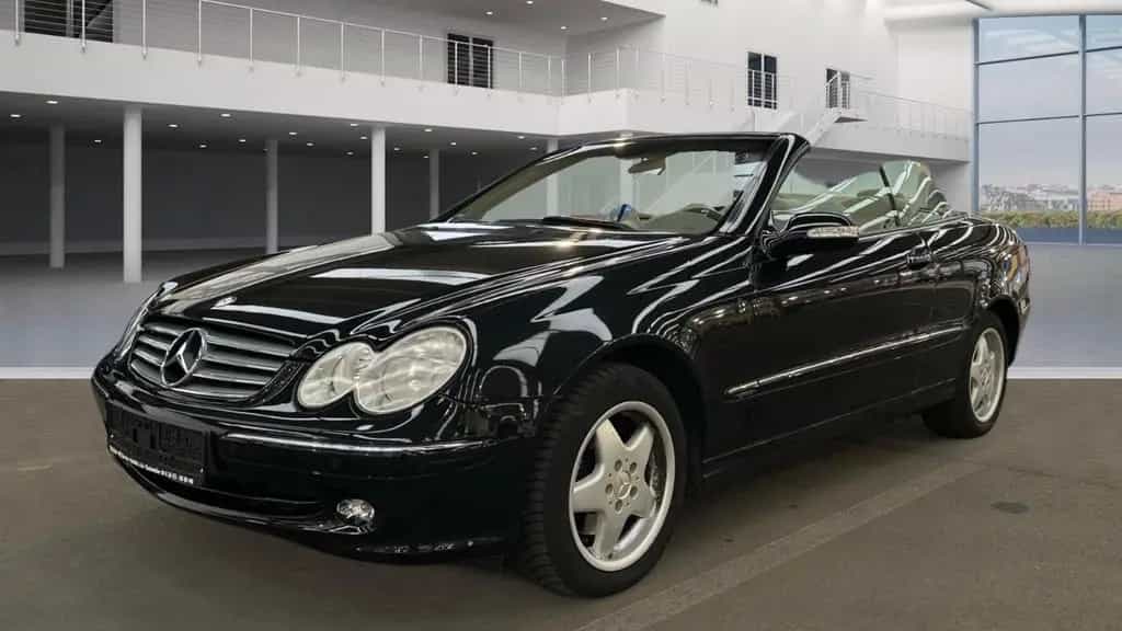 Mercedes-Benz CLK-Class 200 K. Cabrio/Elegance/Leder/PTS/SHZ/2.Hand 08/2003-photo-1