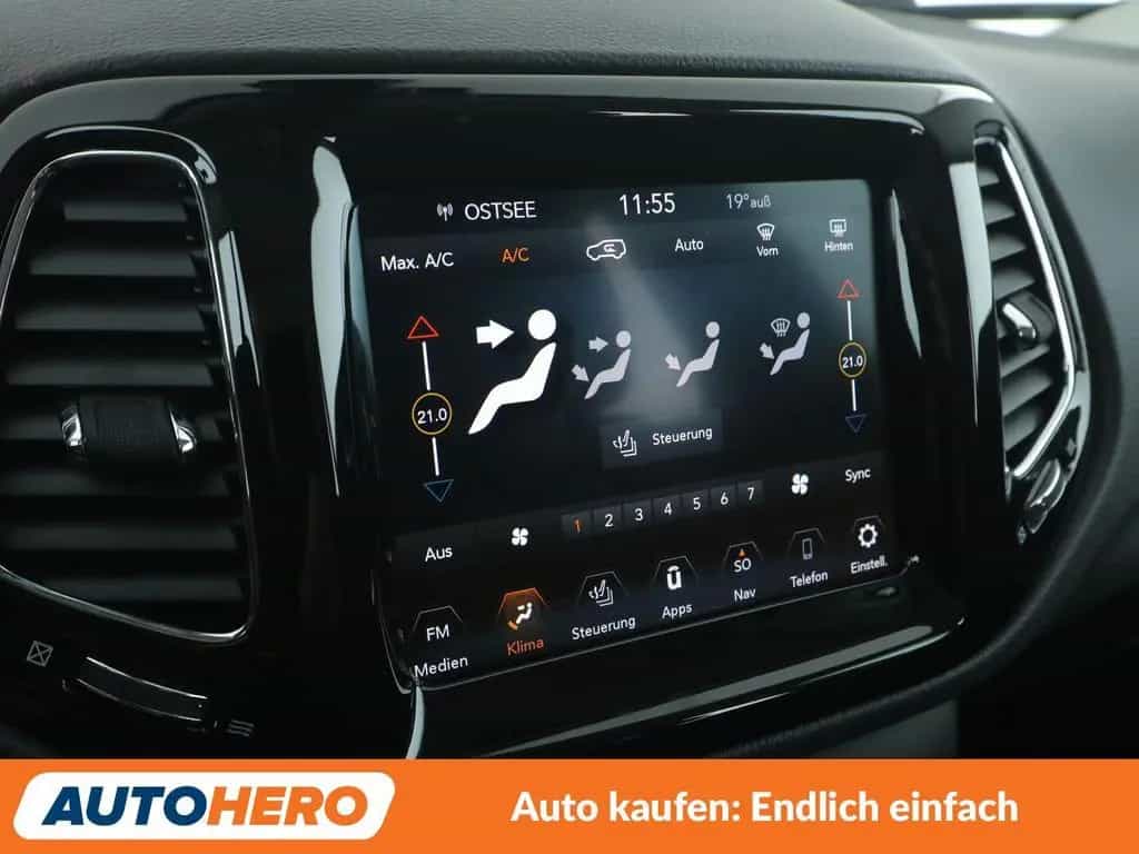 Jeep Compass 1.4 M-Air Limited 4WD Aut.*NAVI*PDC*TEMP 02/2020-photo-22