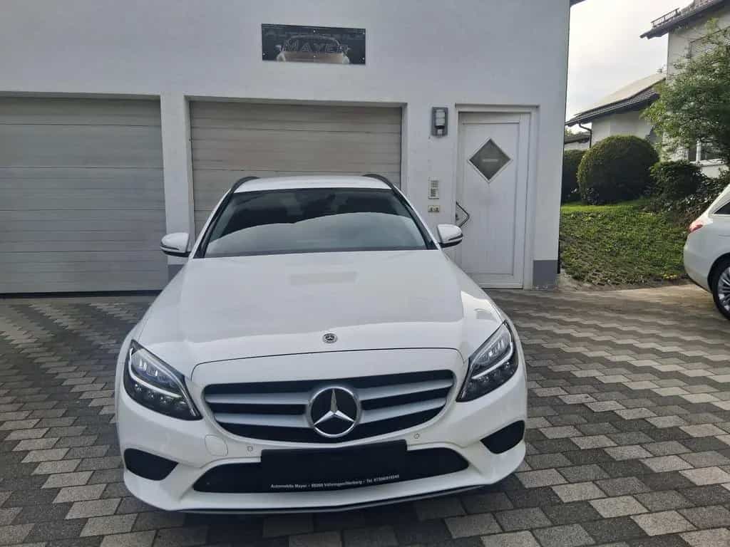 Mercedes-Benz C-Class 180 d T Modell AVANTGARDE Motorhaube 12/2020-photo-0