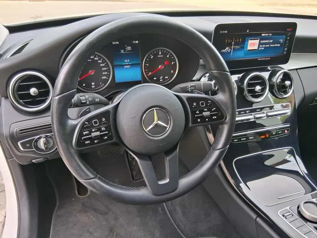 Mercedes-Benz C-Class 180 d T Modell AVANTGARDE Motorhaube 12/2020-photo-26