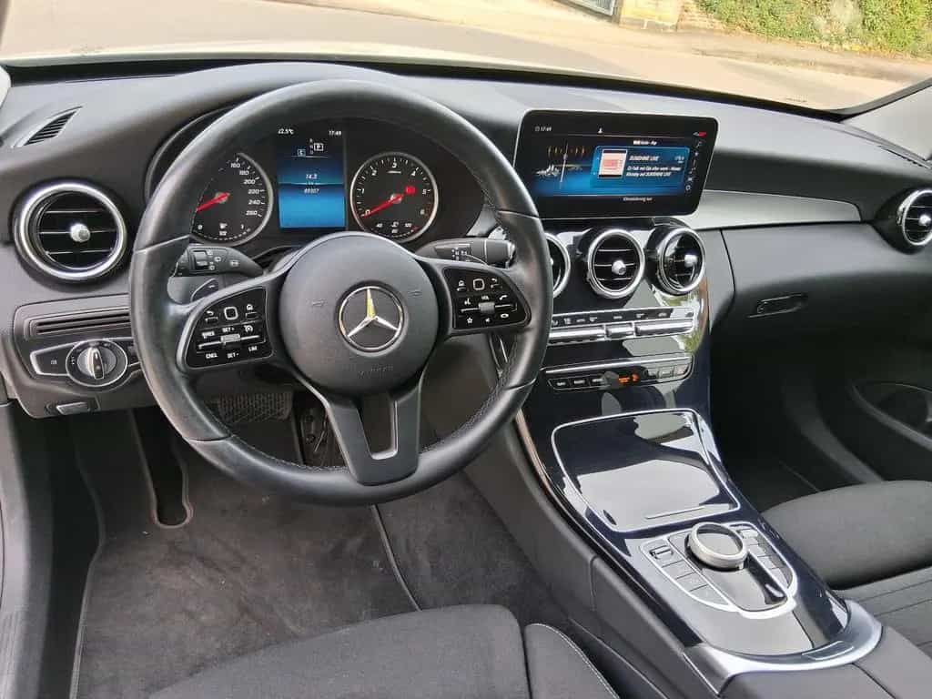 Mercedes-Benz C-Class 180 d T Modell AVANTGARDE Motorhaube 12/2020-photo-29