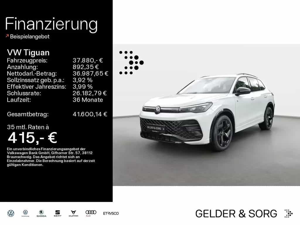 Volkswagen Tiguan 1.5 eTSI R-Line LED-Plus*Massage*RFK*ACC 10/2024-photo-0