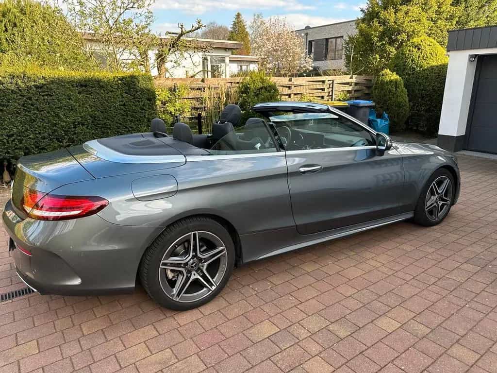 Mercedes-Benz C-Class 200 Cabrio Burm-360°-Memory- 04/2019-photo-11