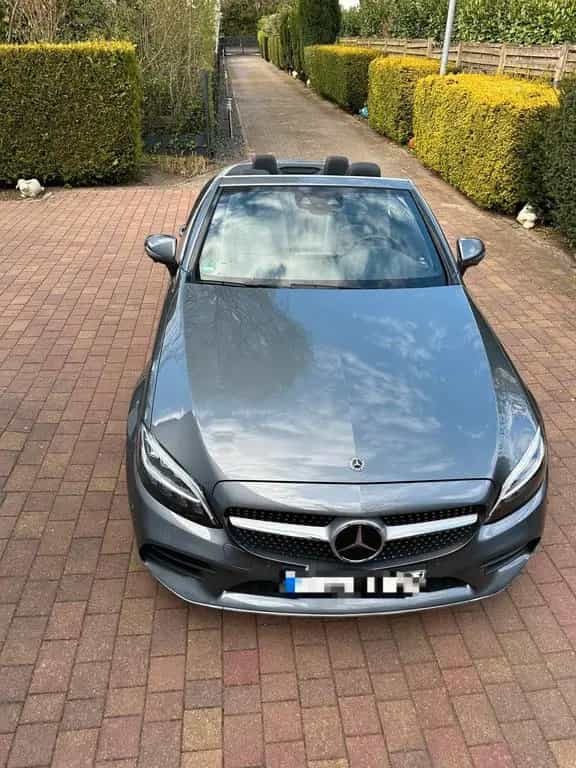 Mercedes-Benz C-Class 200 Cabrio Burm-360°-Memory- 04/2019-photo-2