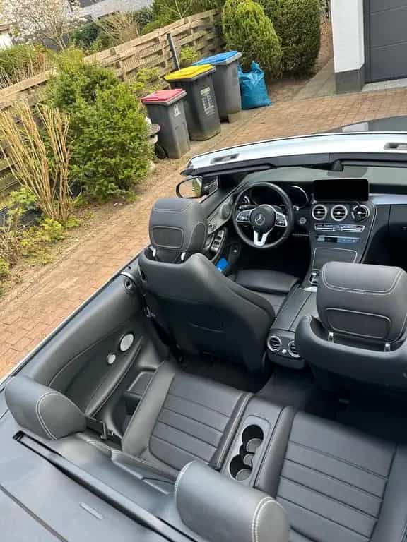 Mercedes-Benz C-Class 200 Cabrio Burm-360°-Memory- 04/2019-photo-5