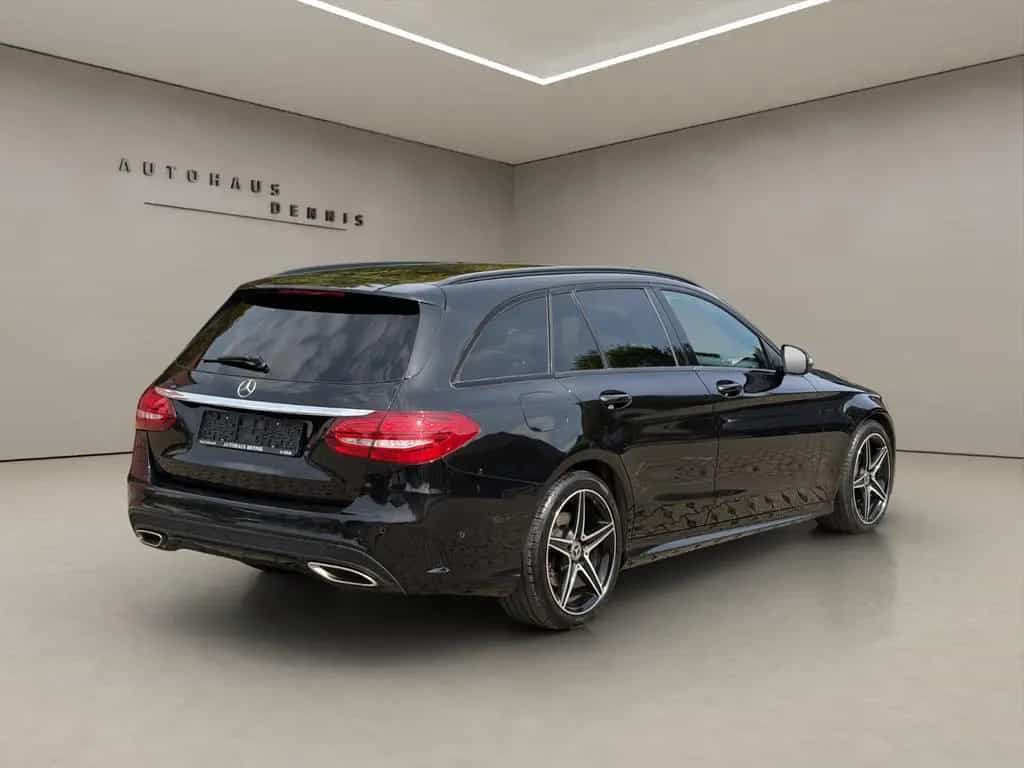 Mercedes-Benz C-Class 180 T-Modell AMG-Line Night-Paket/Leder/Kamera 11/2017-photo-3