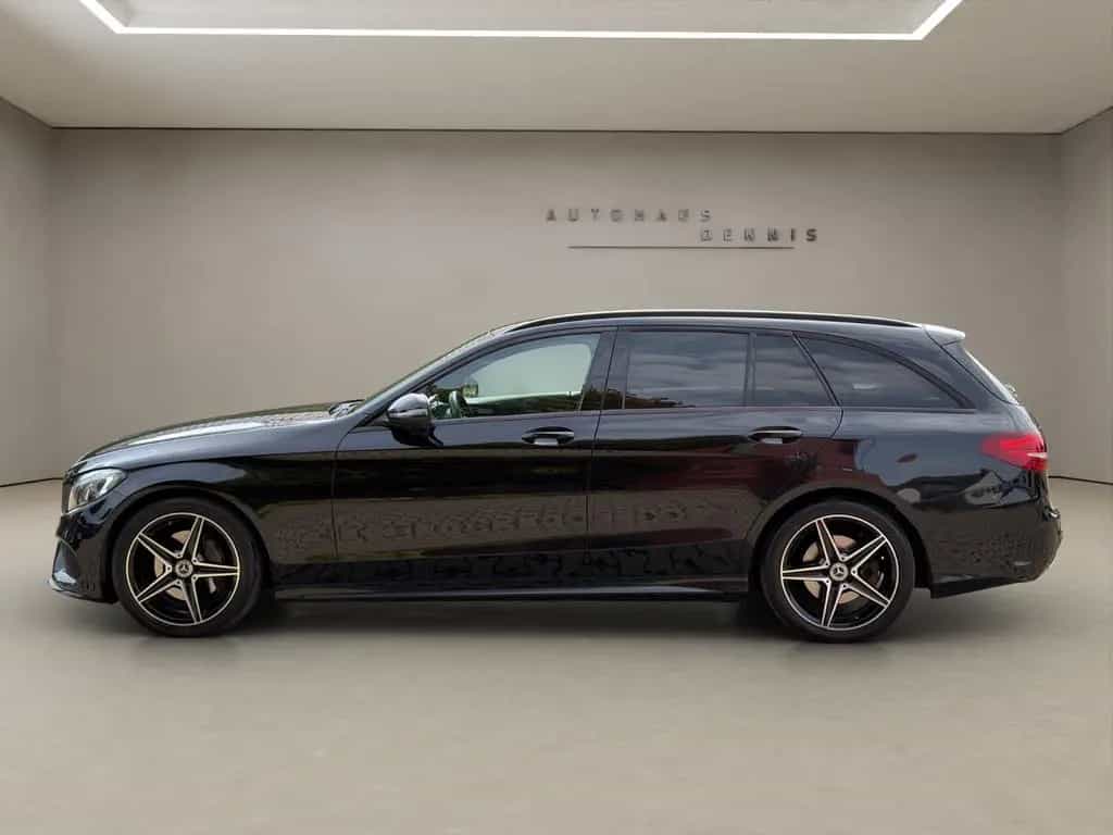 Mercedes-Benz C-Class 180 T-Modell AMG-Line Night-Paket/Leder/Kamera 11/2017-photo-5