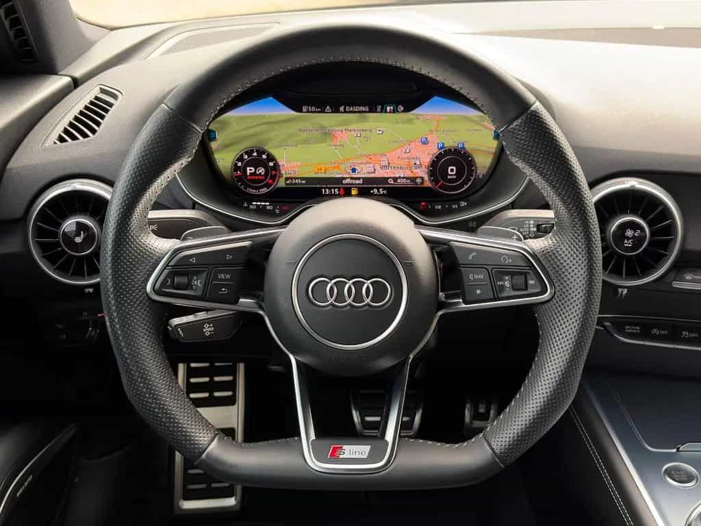 Audi TT Coupe 1.8 TFSI S Line B&O CAM Tempomat Leder 01/2018-photo-21