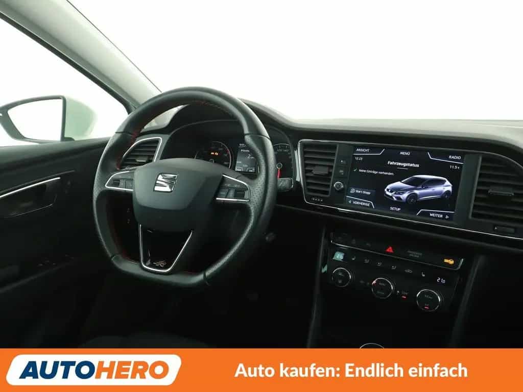 Seat Leon 1.5 TSI ACT FR*NAVI*LED*TEMPO* 08/2019-photo-12