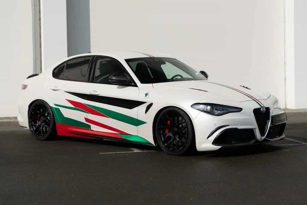 Alfa Romeo Giulia Quadrifoglio 2.9 *Bi-XENON*CARBON*SPARCO* 04/2022-photo-5